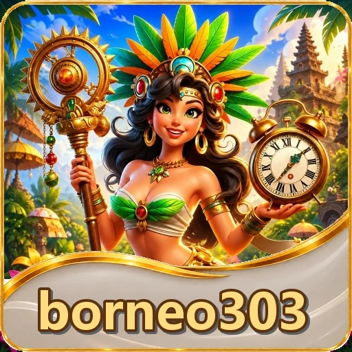 Ikon borneo303 untuk langkah pasang APK